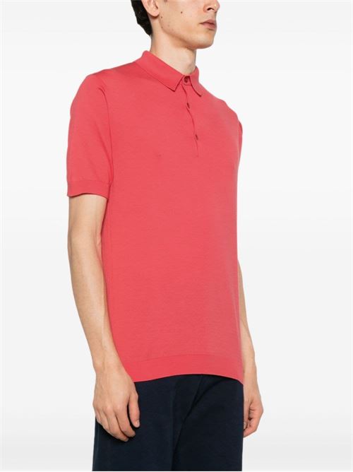 Polo in cotone JOHN SMEDLEY | ADRIANHIBISCUSPINK